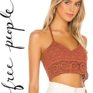 NWT Free People Sydney Crochet Bralette